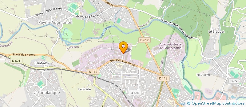 localisation de l'entreprise IMPRIMERIE MAFFRE à AUSSILLON