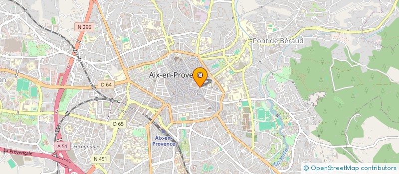 localisation de l'entreprise IMPRIMERIE MAKAIRE S A  AIX-EN-PROVENCE