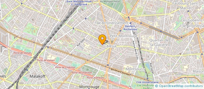 localisation de l'entreprise IMPRIMERIE MARCHAND à PARIS