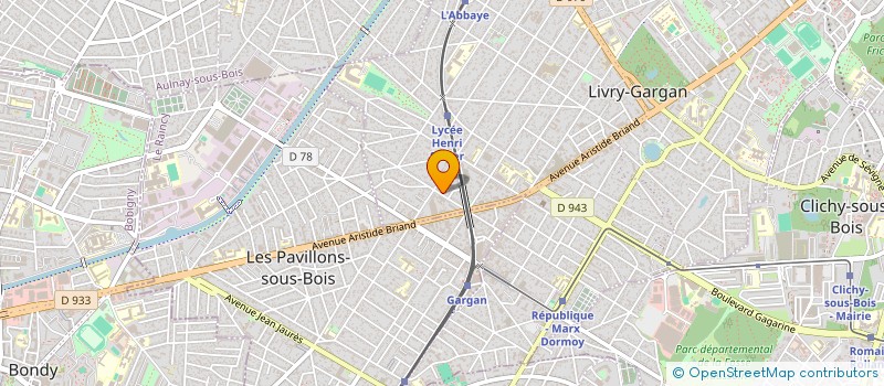 localisation de l'entreprise IMPRIMERIE MICHEL VASSEUR  LIVRY-GARGAN