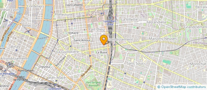 localisation de l'entreprise IMPRIMERIE MONTELLIER MOREL à LYON
