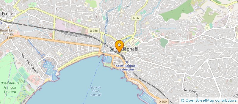 localisation de l'entreprise IMPRIMERIE NOUVELLE SARL  SAINT-RAPHAEL