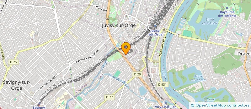 localisation de l'entreprise IMPRIMERIE PAYARD à MAROLLES-EN-HUREPOIX