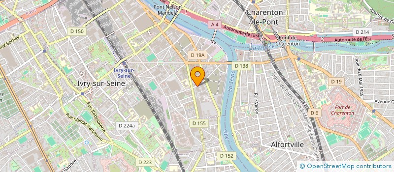 localisation de l'entreprise IMPRIMERIE PERFECT  IVRY-SUR-SEINE