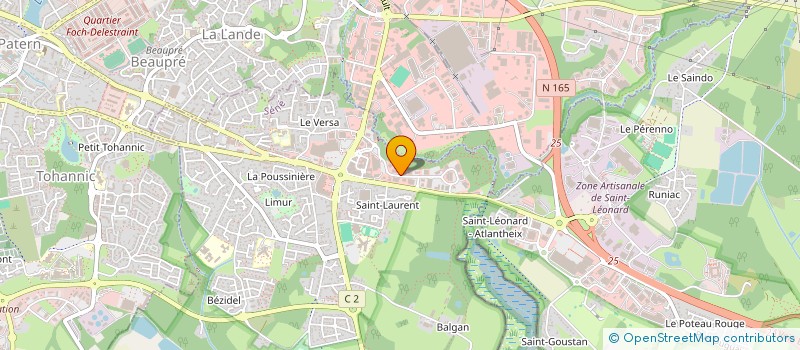 localisation de l'entreprise IMPRIMERIE PRESSES VANNETAISES à SENE