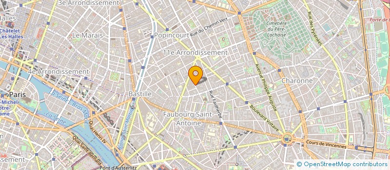 localisation de l'entreprise IMPRIMERIE SAINT GILLES à PARIS
