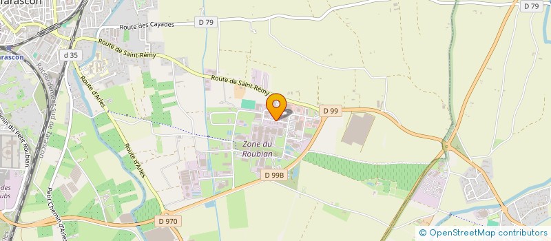 localisation de l'entreprise IMPRIMERIES LES PRESSES DE LA TARASQUE ET LA PARFAITE  TARASCON