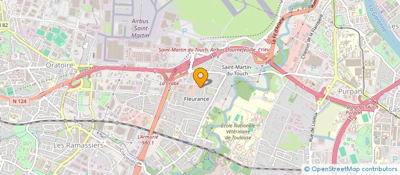 localisation de l'entreprise IMPRIMO à TOULOUSE