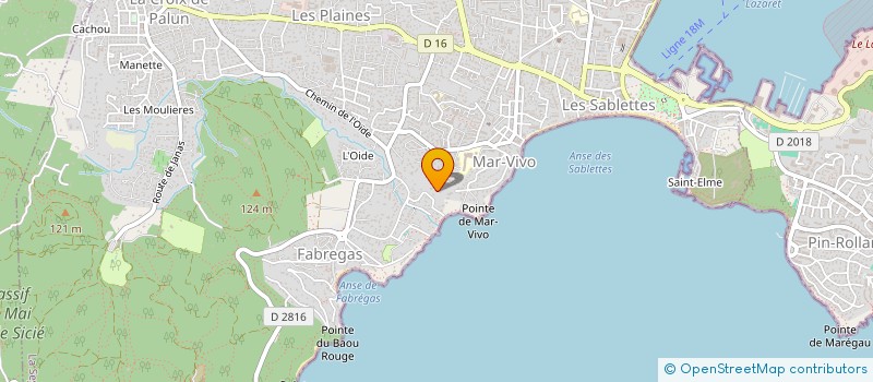localisation de l'entreprise IMPRO2PRO à LA SEYNE-SUR-MER