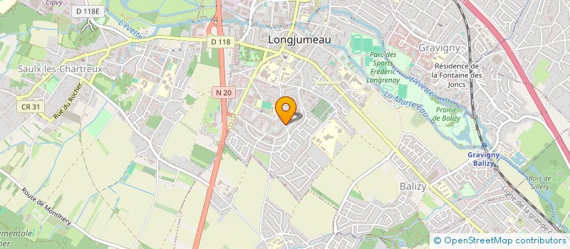 localisation de l'entreprise IMPROCHEZ-VOUS à LONGJUMEAU