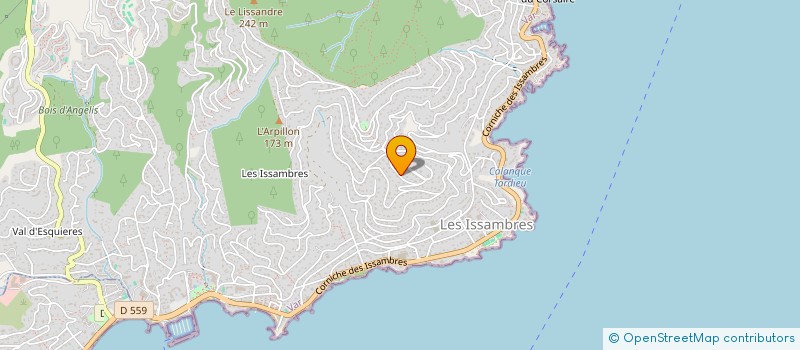 localisation de l'entreprise IMPROMPTU à ROQUEBRUNE-SUR-ARGENS