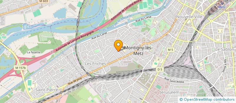 localisation de l'entreprise IMPROMPTUE à MONTIGNY-LES-METZ