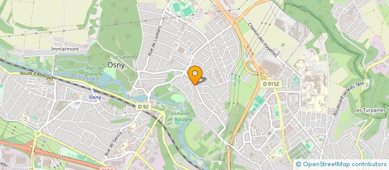 localisation de l'entreprise IMPROV IT à OSNY