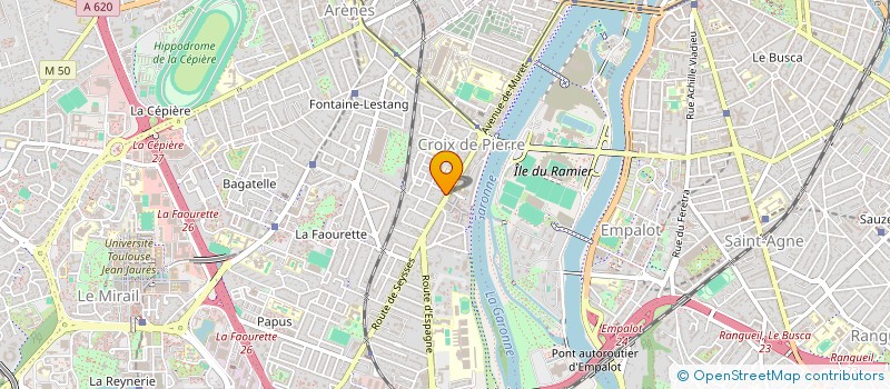 localisation de l'entreprise IMPROVE IP  TOULOUSE