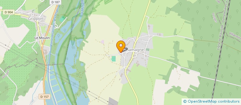 localisation de l'entreprise IMPROVEHEAT  CHAMAGNE