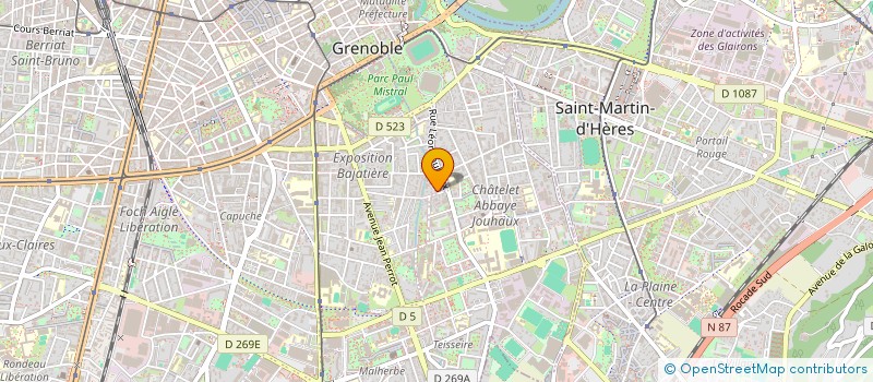 localisation de l'entreprise IMPRUDANSE à GRENOBLE