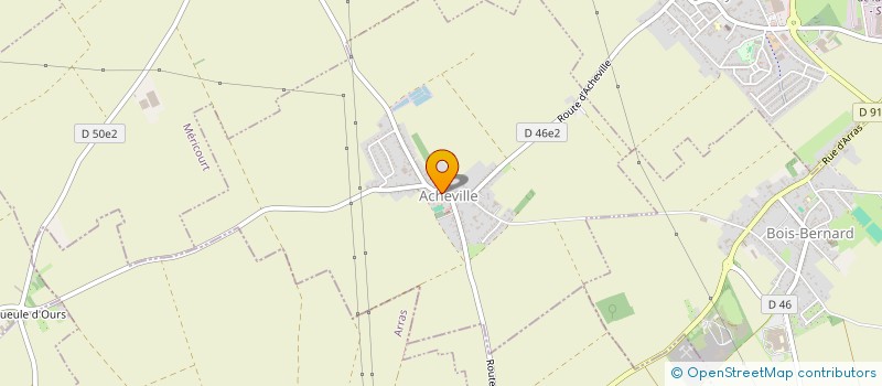 localisation de l'entreprise IMPUL'SPORT  ACHEVILLE