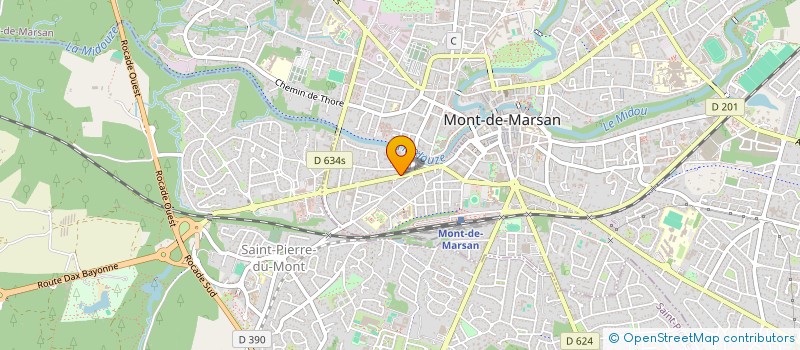 localisation de l'entreprise IMPULCEO  MONT-DE-MARSAN