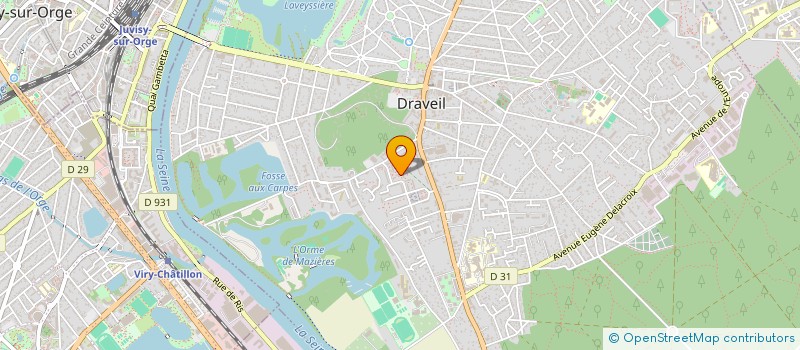 localisation de l'entreprise IMPULS COMPETENCE à DRAVEIL