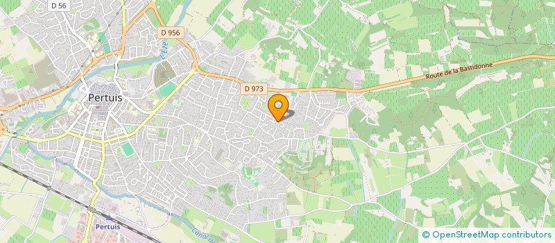 localisation de l'entreprise IMPULS'EVOLUTION  PERTUIS