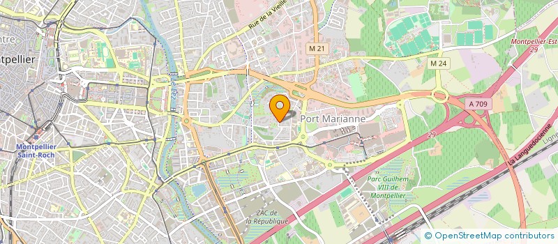 localisation de l'entreprise IMPULS'INNOV à MONTPELLIER