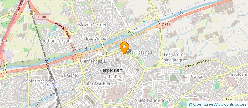localisation de l'entreprise IMPULS TERRA  PERPIGNAN