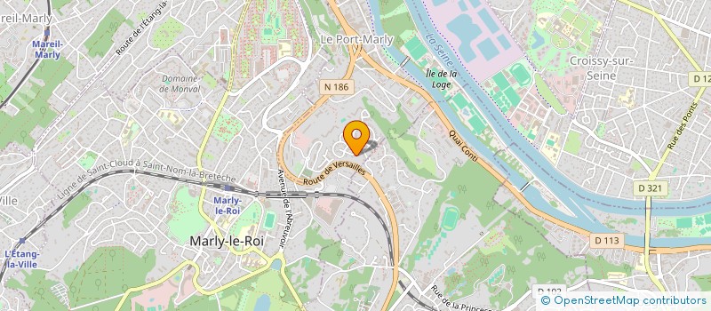 localisation de l'entreprise IMPULSE  LE PORT-MARLY