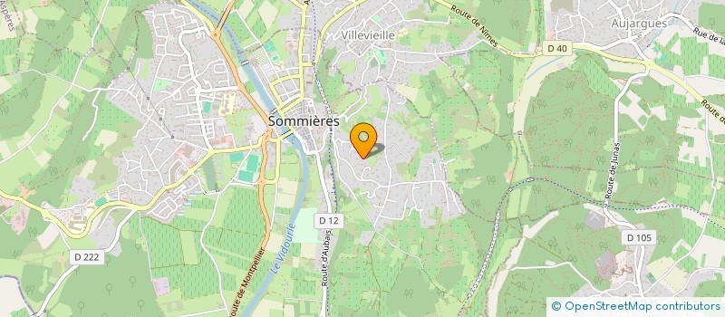 localisation de l'entreprise IMPULSE  SOMMIERES