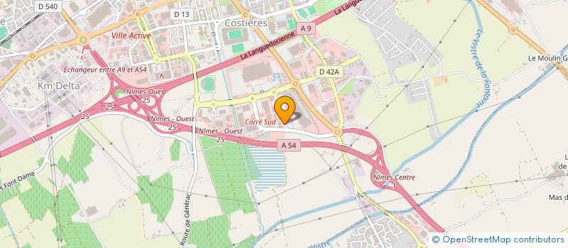 localisation de l'entreprise IMPULSE FITNESS GROUPE  NIMES