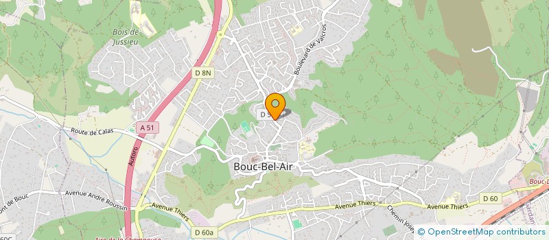 localisation de l'entreprise IMPULSE IMMOBILIER à BOUC-BEL-AIR