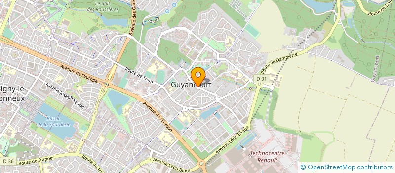 localisation de l'entreprise IMPULSE IT à PAIMBŒUF