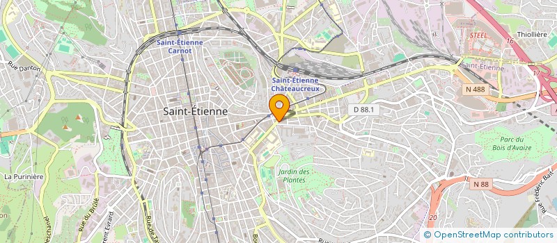 localisation de l'entreprise IMPULSE MENTORING  SAINT-ETIENNE