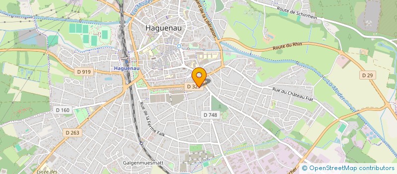 localisation de l'entreprise IMPULSE ORTHO à HAGUENAU