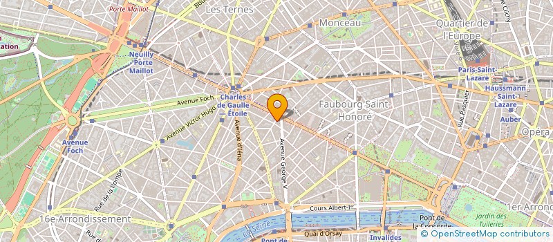 localisation de l'entreprise IMPULSE PROJETS  PARIS