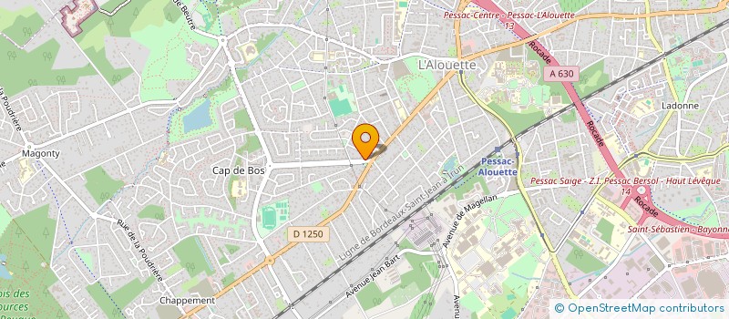 localisation de l'entreprise IMPULSILITY à PESSAC