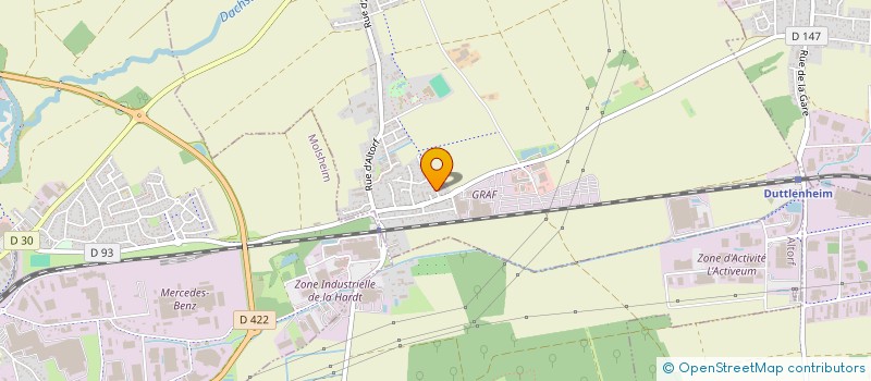 localisation de l'entreprise IMPULSIO  DACHSTEIN