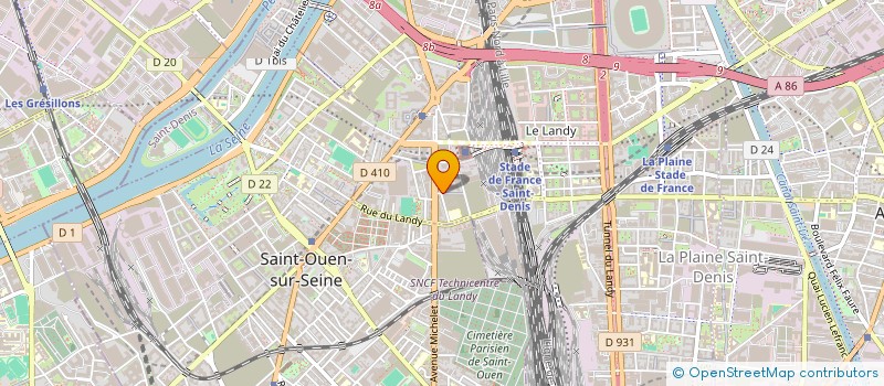 localisation de l'entreprise IMPULSION à SAINT-DENIS