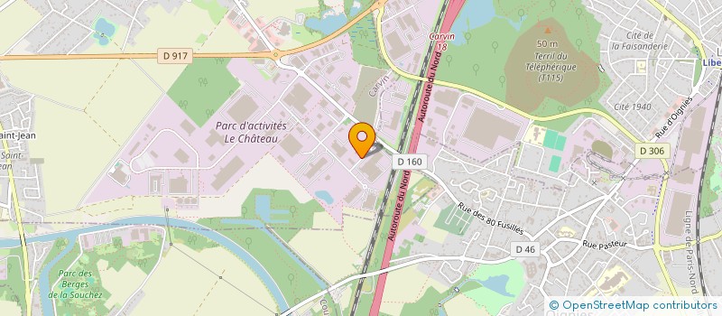 localisation de l'entreprise IMPULSION à CARVIN