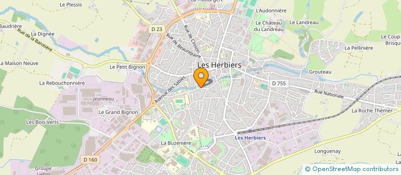 localisation de l'entreprise IMPULSION à MONTAIGU-VENDEE