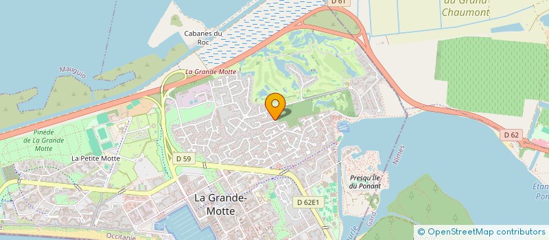 localisation de l'entreprise IMPULSION à LA GRANDE-MOTTE