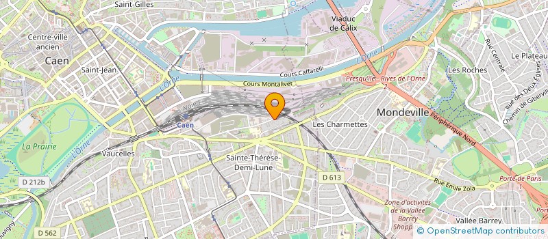 localisation de l'entreprise IMPULSION DG à CAEN