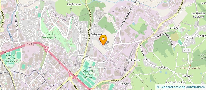 localisation de l'entreprise IMPULSION FINANCE  LA TALAUDIERE