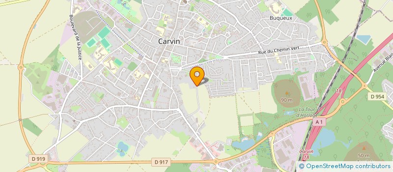 localisation de l'entreprise IMPULSION IMMOBILIER  CARVIN