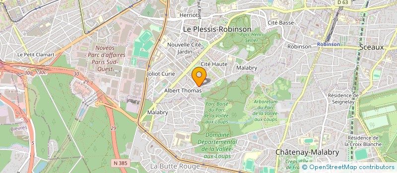 localisation de l'entreprise IMPULSION IT à LE PLESSIS-ROBINSON