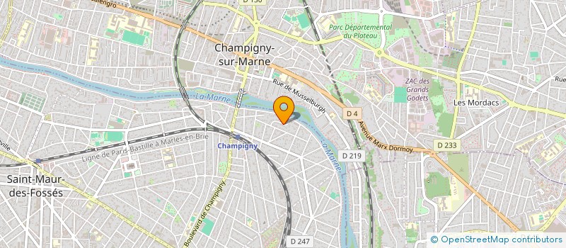 localisation de l'entreprise IMPULSION STRATEGIC ADVISORY à SAINT-MAUR-DES-FOSSES