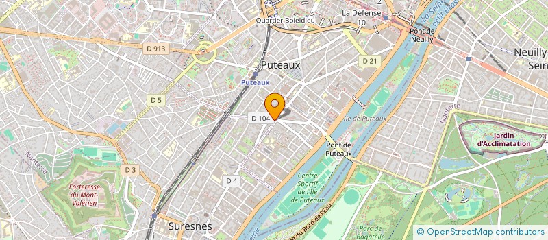 localisation de l'entreprise IMPULSIX à SURESNES