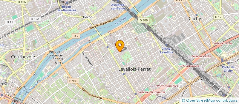 localisation de l'entreprise IMPUT MANAGEMENT à LEVALLOIS-PERRET