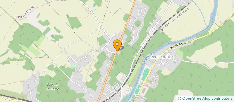 localisation de l'entreprise IMR CONSULTING à LA FERTE-SOUS-JOUARRE