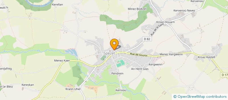 localisation de l'entreprise IMRAM EDITIONS  SPEZET