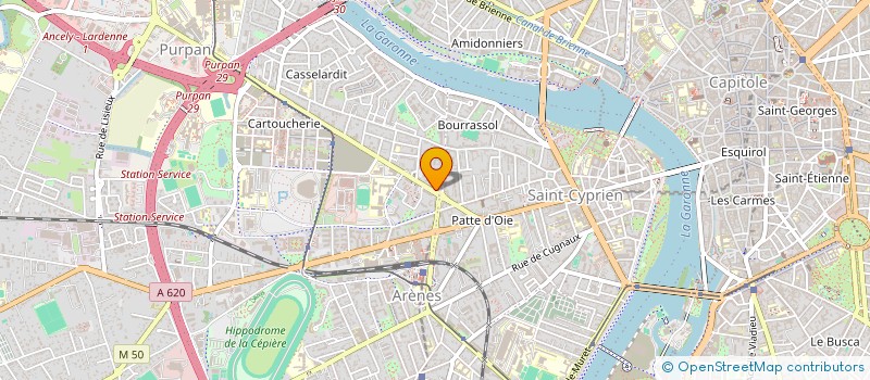 localisation de l'entreprise IMRAN BOUCHERIE  TOULOUSE